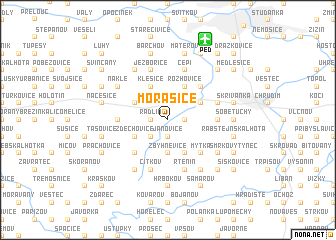 map of Morašice