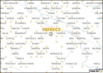 map of Morašice