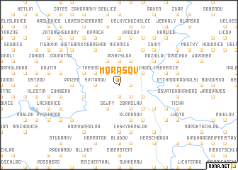 map of Morašov
