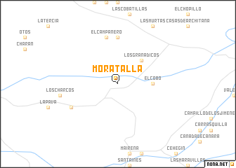 map of Moratalla