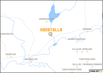 map of Moratalla