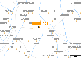 map of Moratinos