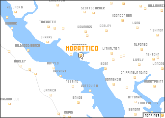 map of Morattico