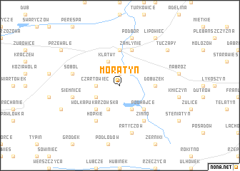 map of Moratyn