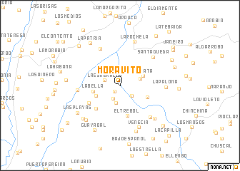 map of Moravito