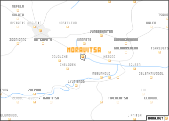 map of Moravitsa