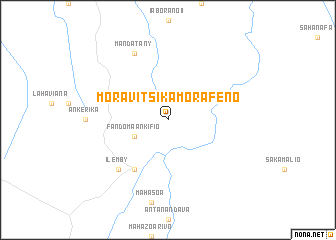 map of Moravitsika-Morafeno