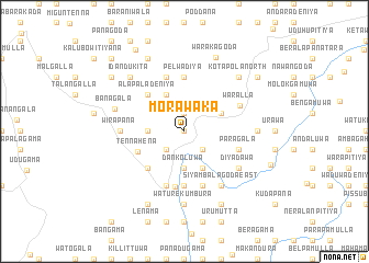 map of Morawaka