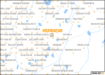 map of Morawewa