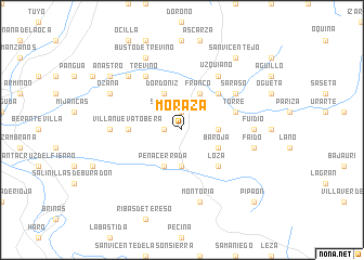 map of Moraza