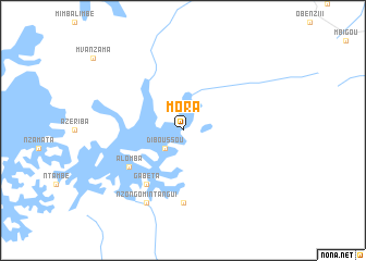 map of Mora