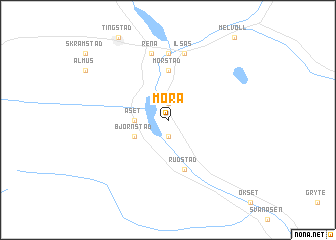 map of Mora