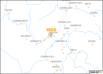 map of Mora