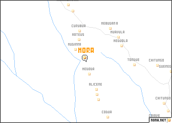 map of Môra