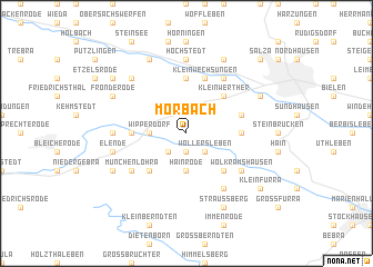 map of Mörbach