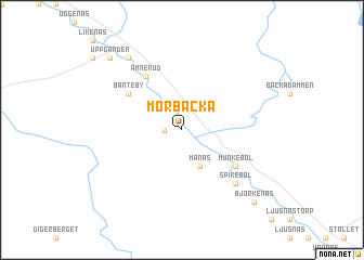 map of Mörbacka