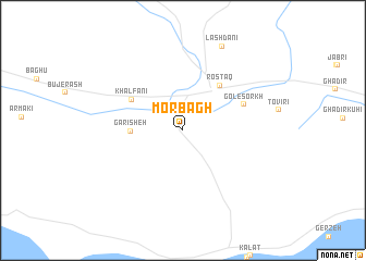 map of Morbāgh