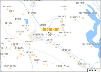 map of Morbihan