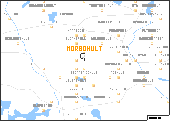 map of Mörbohult