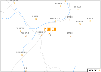 map of Morcá