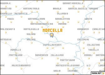 map of Morcella