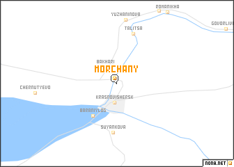 map of Morchany