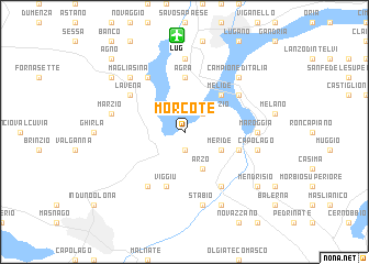 map of Morcote