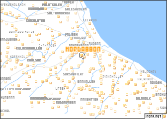 map of Mordāb Bon