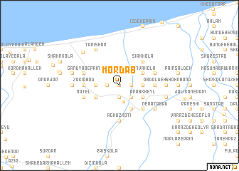 map of Mordāb