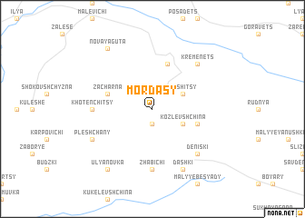 map of Mordasy