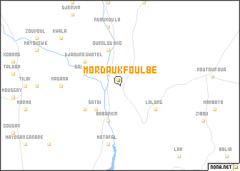 map of Mordauk Foulbé