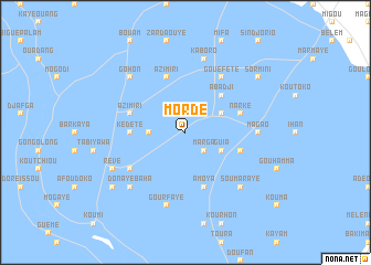 map of Mordé