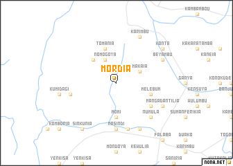 map of Mordia