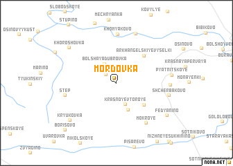 map of Mordovka