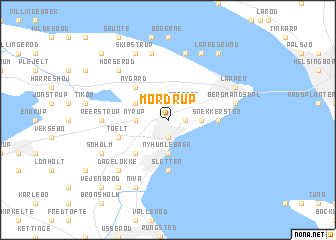 map of Mørdrup