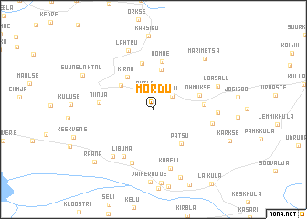 map of Mõrdu