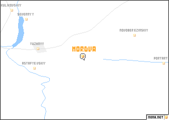 map of Mordva