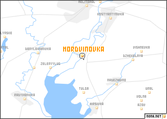 map of Mordvinovka