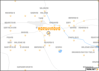map of Mordvinovo