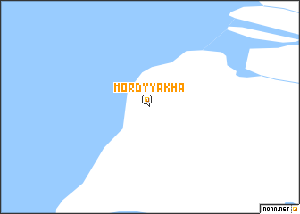 map of Mordyyakha