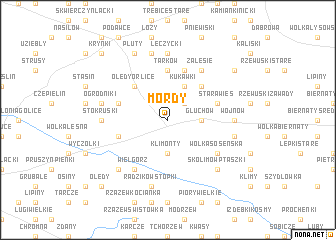 map of Mordy