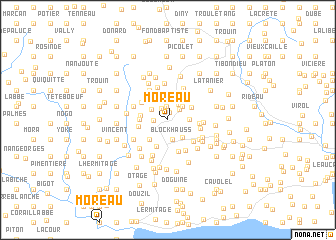 map of Moreau