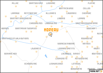 map of Moreau