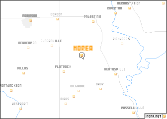 map of Morea