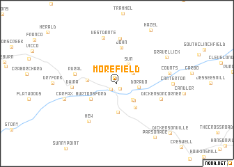 map of Morefield