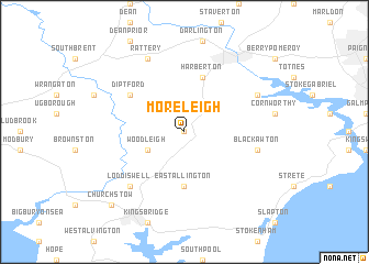 map of Moreleigh