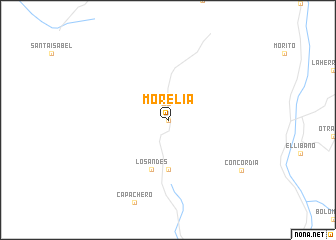 map of Morelia