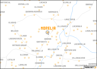 map of Morelia