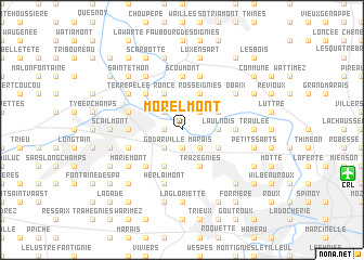 map of Morelmont