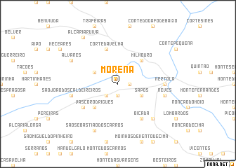 map of Morena